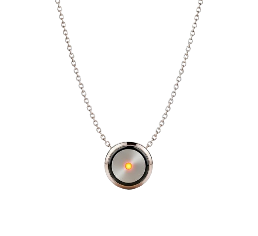 Orange Light Necklace