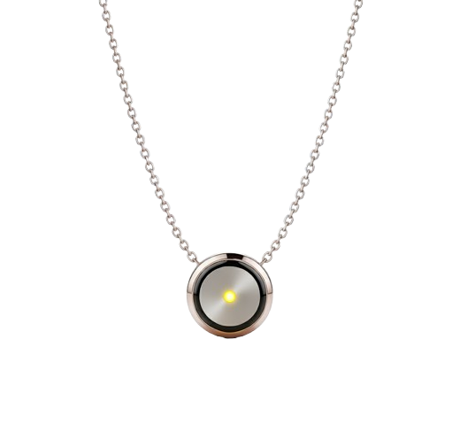 Yellow Light Necklace